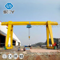 Turssed And Box Type Single Girder Gantry Crane Drawings